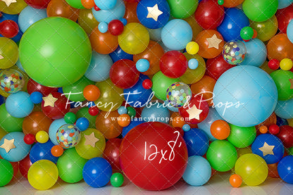 Jumbo Starry Balloon Wall