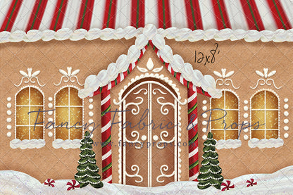 Little Fancy Gingerbread Cottage