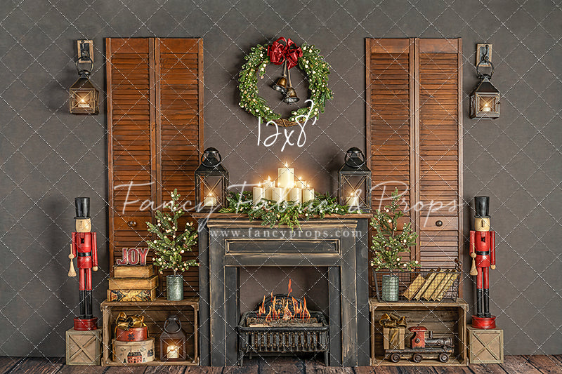 Old Fashioned Christmas Mantle