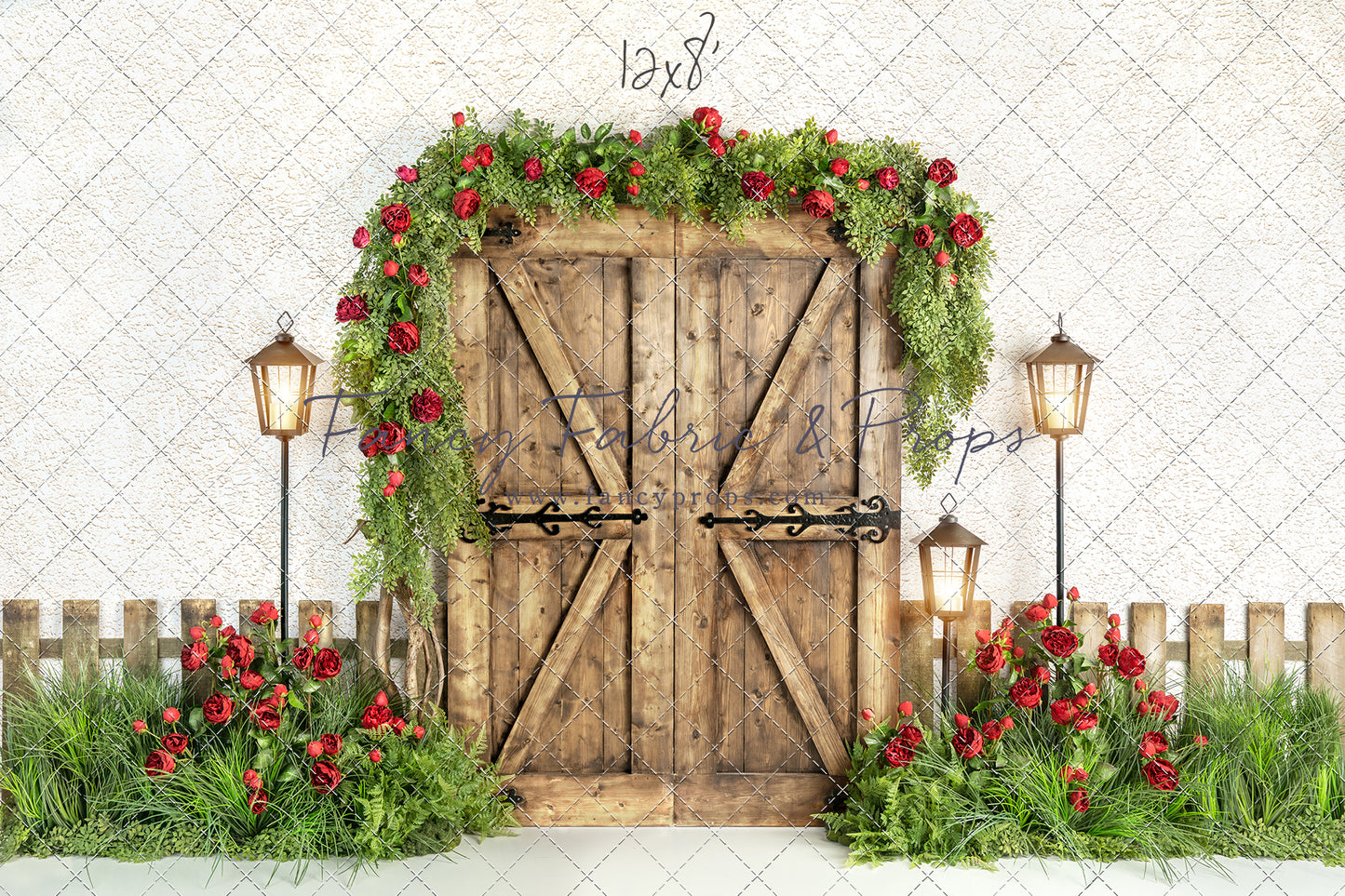 Roses & Pottery Doorway 2pc Room