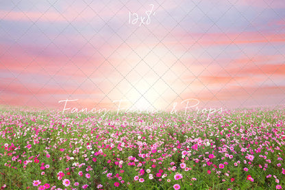 Rosy Wildflower Stroll