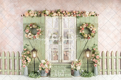 Romantic Sage Window 2pc Room