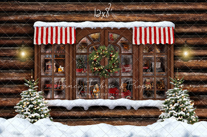 Santa's Workshop Window