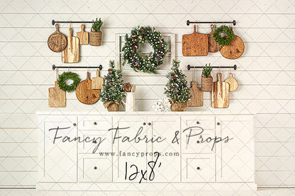 Shiplap Christmas Kitchen