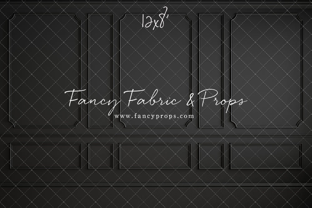 Simple Matte Black Wall