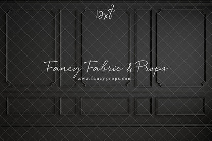 Simple Matte Black Wall