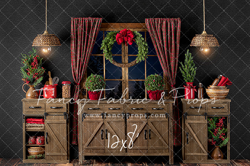 Evening Winter Kitchen