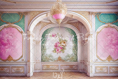 Floral Florence Parlor - With Sweep Option