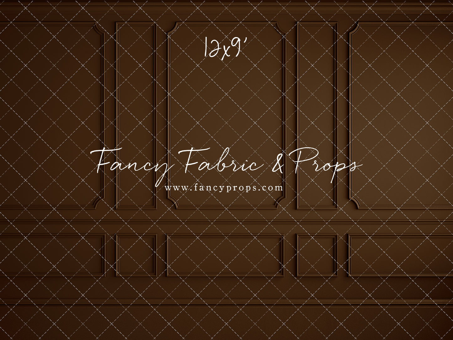 Brown Wainscoting Wall