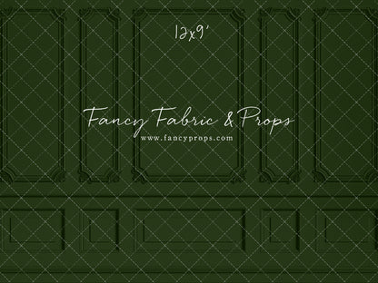 Classic Evergreen Wainscoting Wall - With Sweep Option