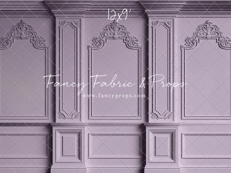 Classic Purple Victorian Wall - With Sweep Option