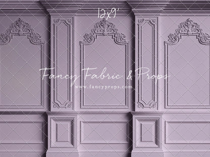 Classic Purple Victorian Wall - With Sweep Option