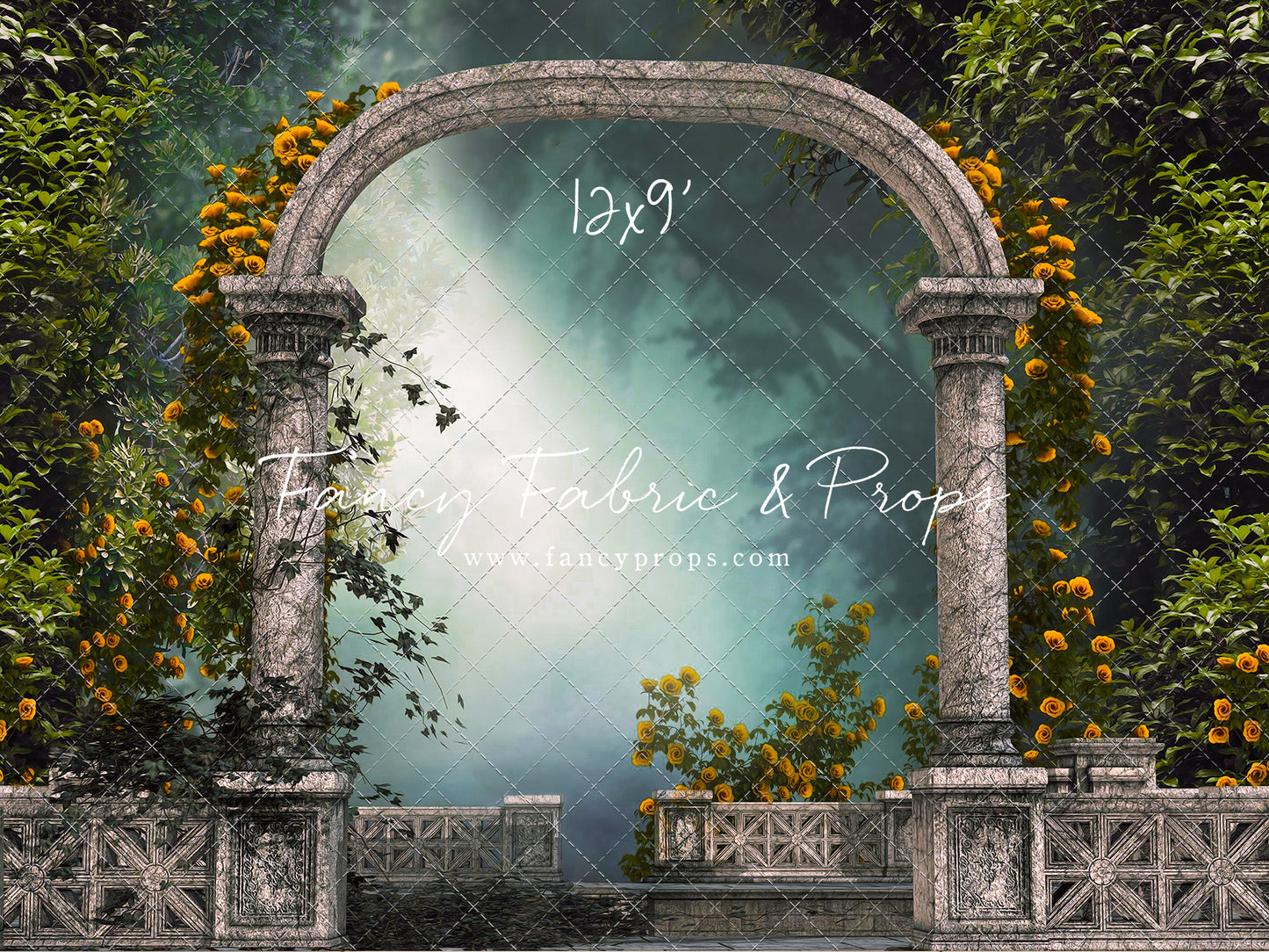 Golden Floral Fantasy