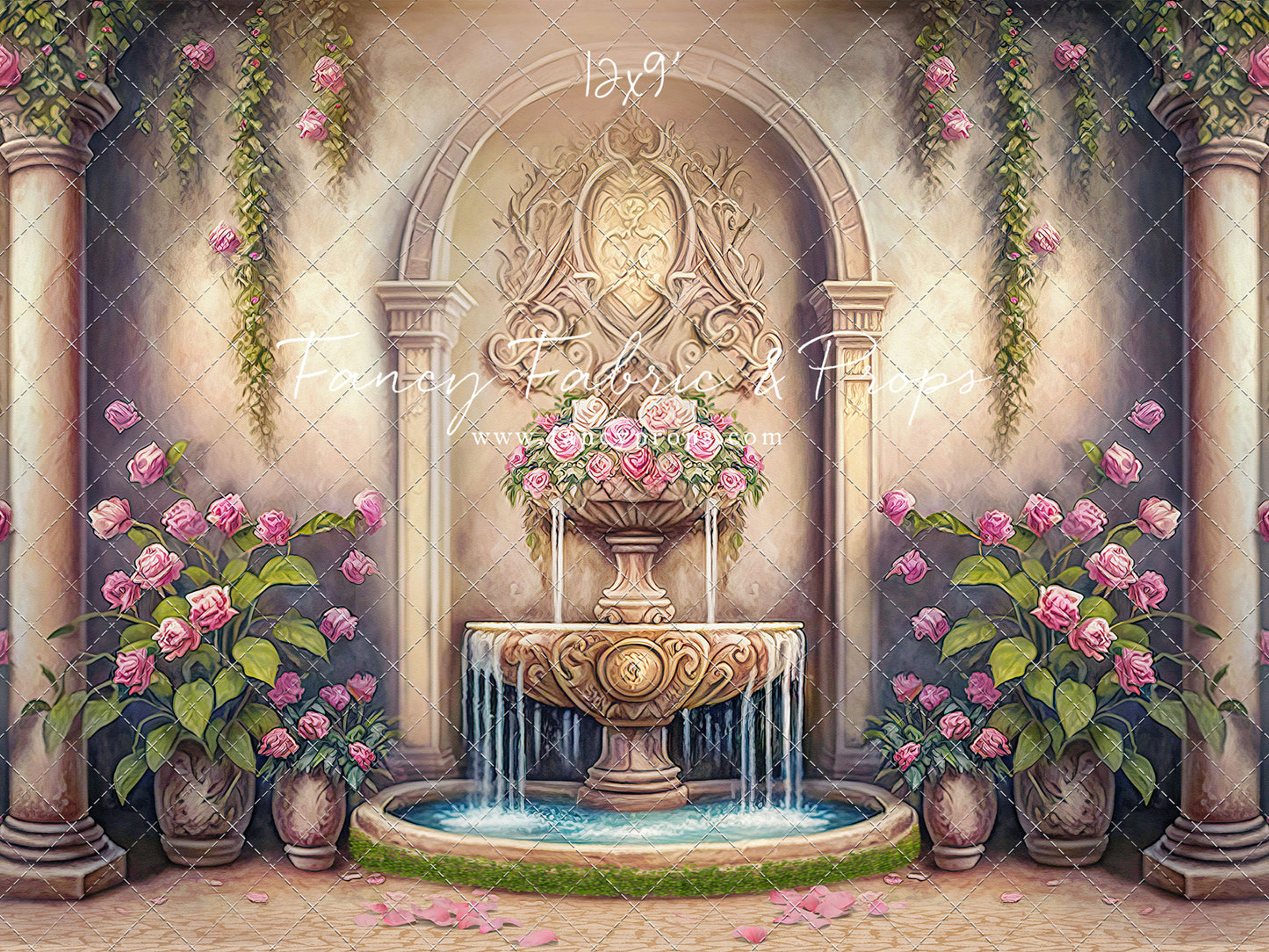 Golden Wishes Fountain - With Sweep Option