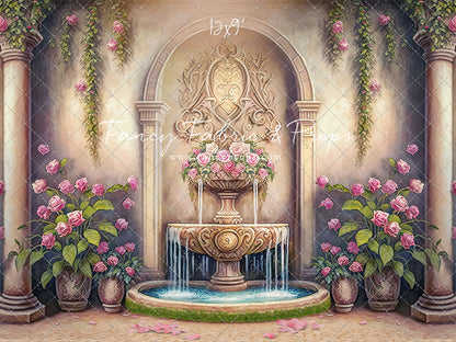 Golden Wishes Fountain - With Sweep Option