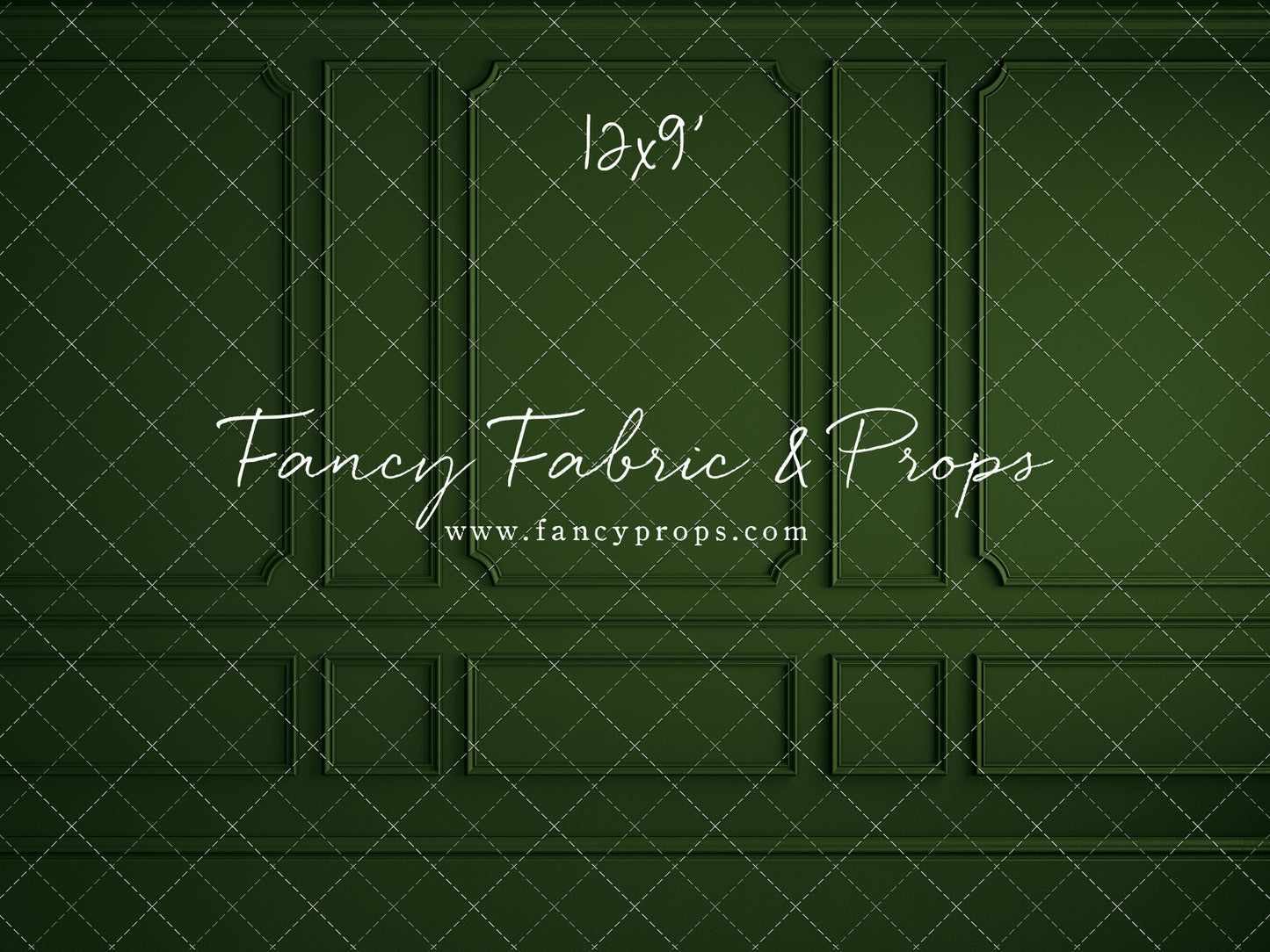 Green Wainscoting Wall