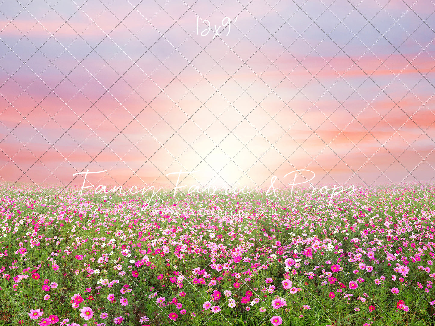 Rosy Wildflower Stroll