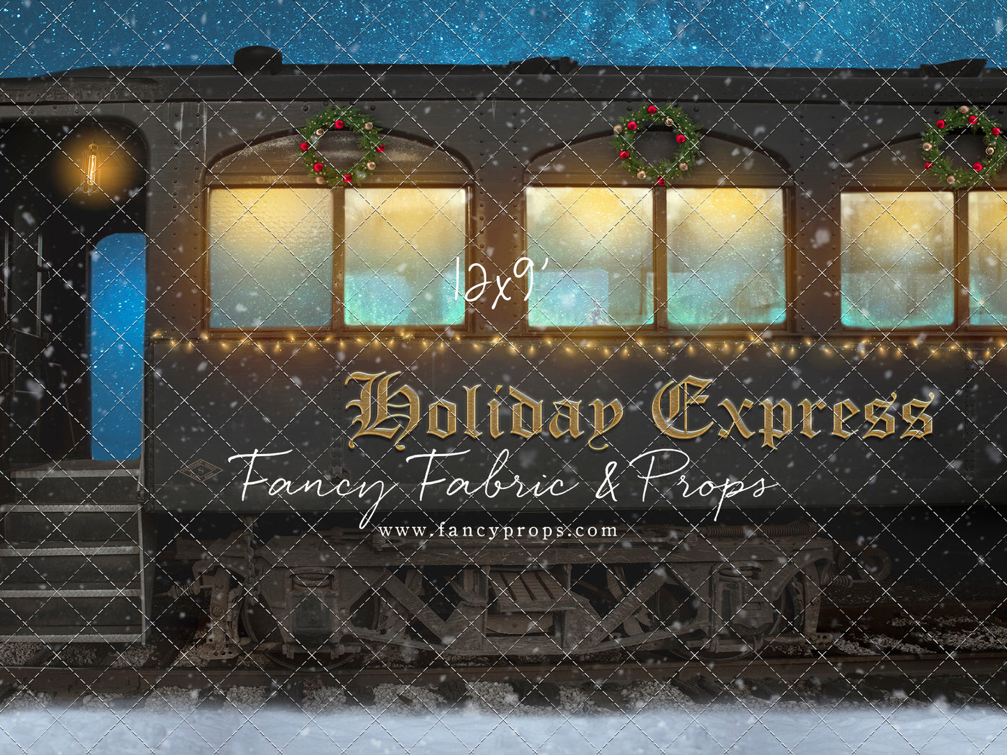 Snowy Holiday Express