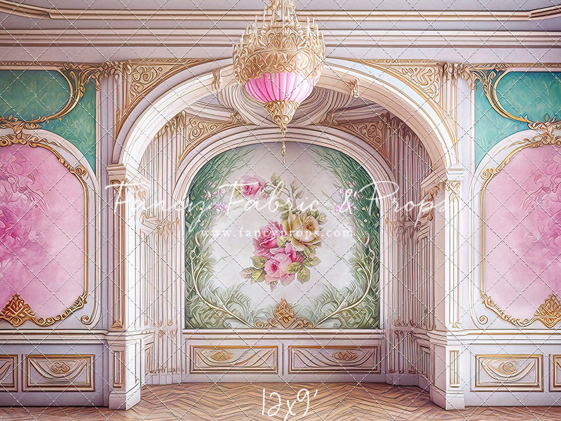 Floral Florence Parlor - With Sweep Option