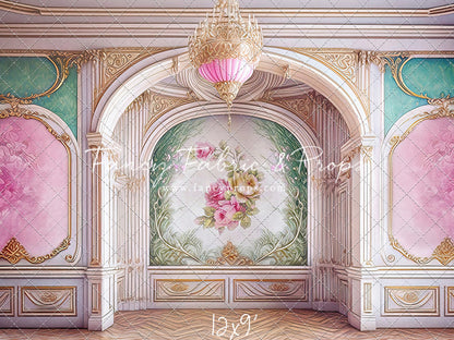 Floral Florence Parlor - With Sweep Option