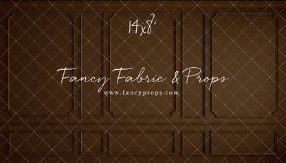 Brown Wainscoting Wall