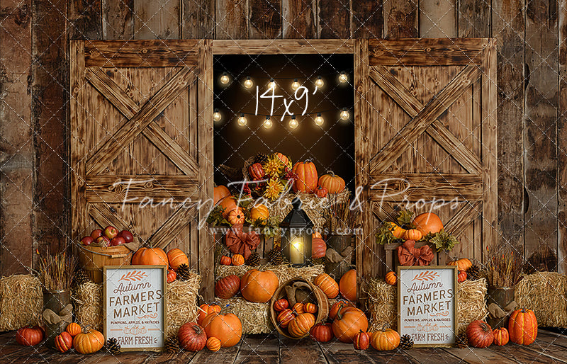 Autumn Barn Door