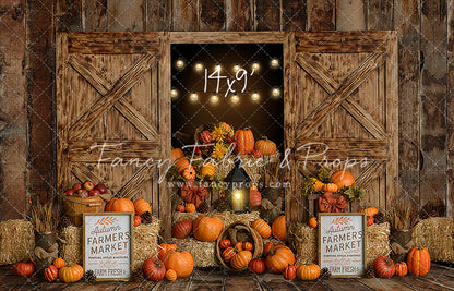 Autumn Barn Door