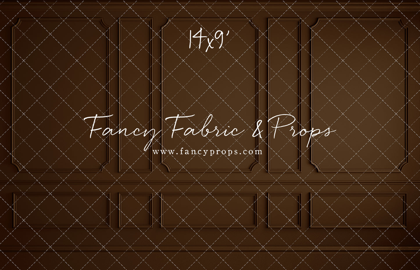 Brown Wainscoting Wall