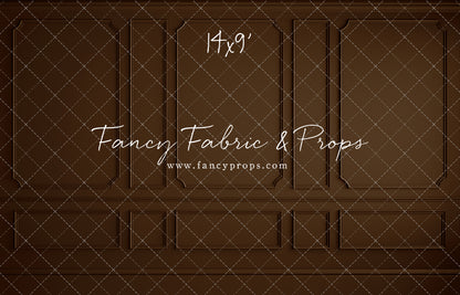 Brown Wainscoting Wall