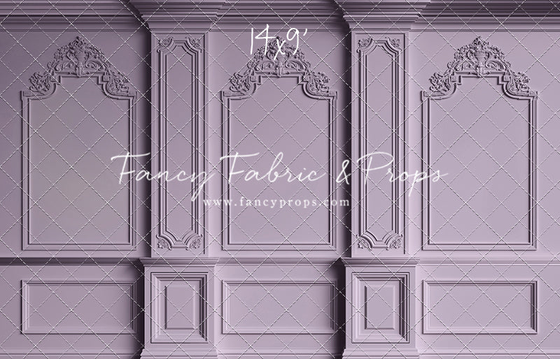 Classic Purple Victorian Wall - With Sweep Option