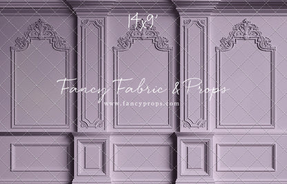 Classic Purple Victorian Wall - With Sweep Option