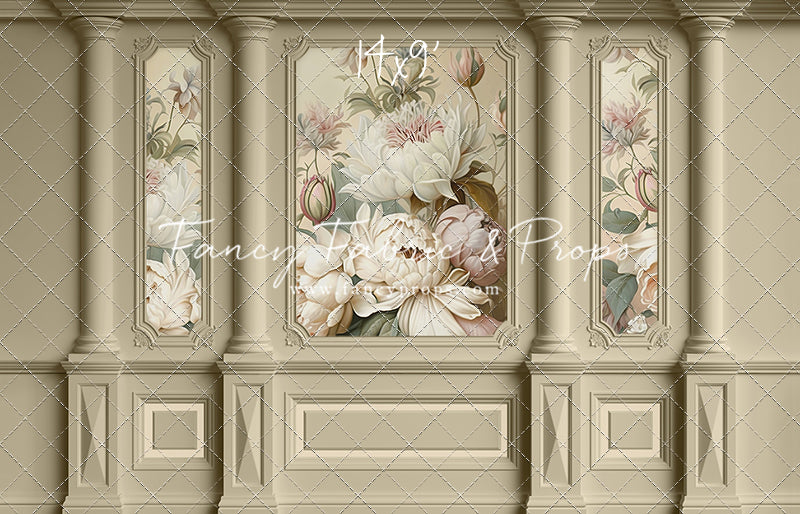 Enchanting Dream Taupe Wall - With Sweep Option