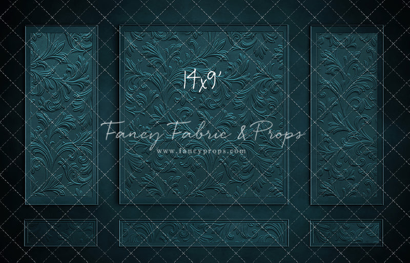 Fancy Aquamarine Wall