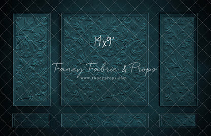 Fancy Aquamarine Wall