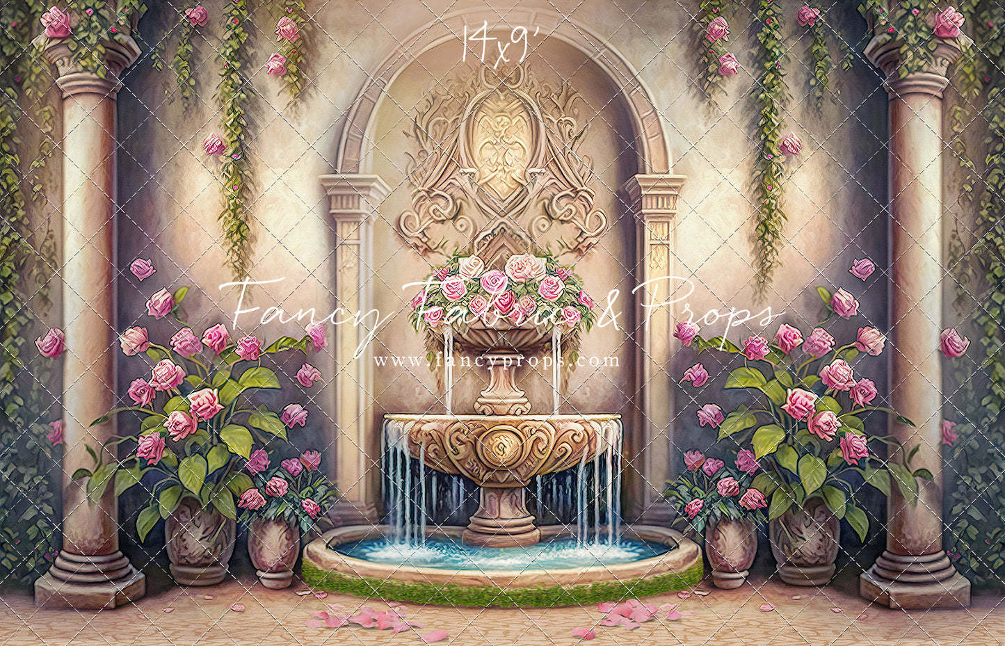 Golden Wishes Fountain - With Sweep Option