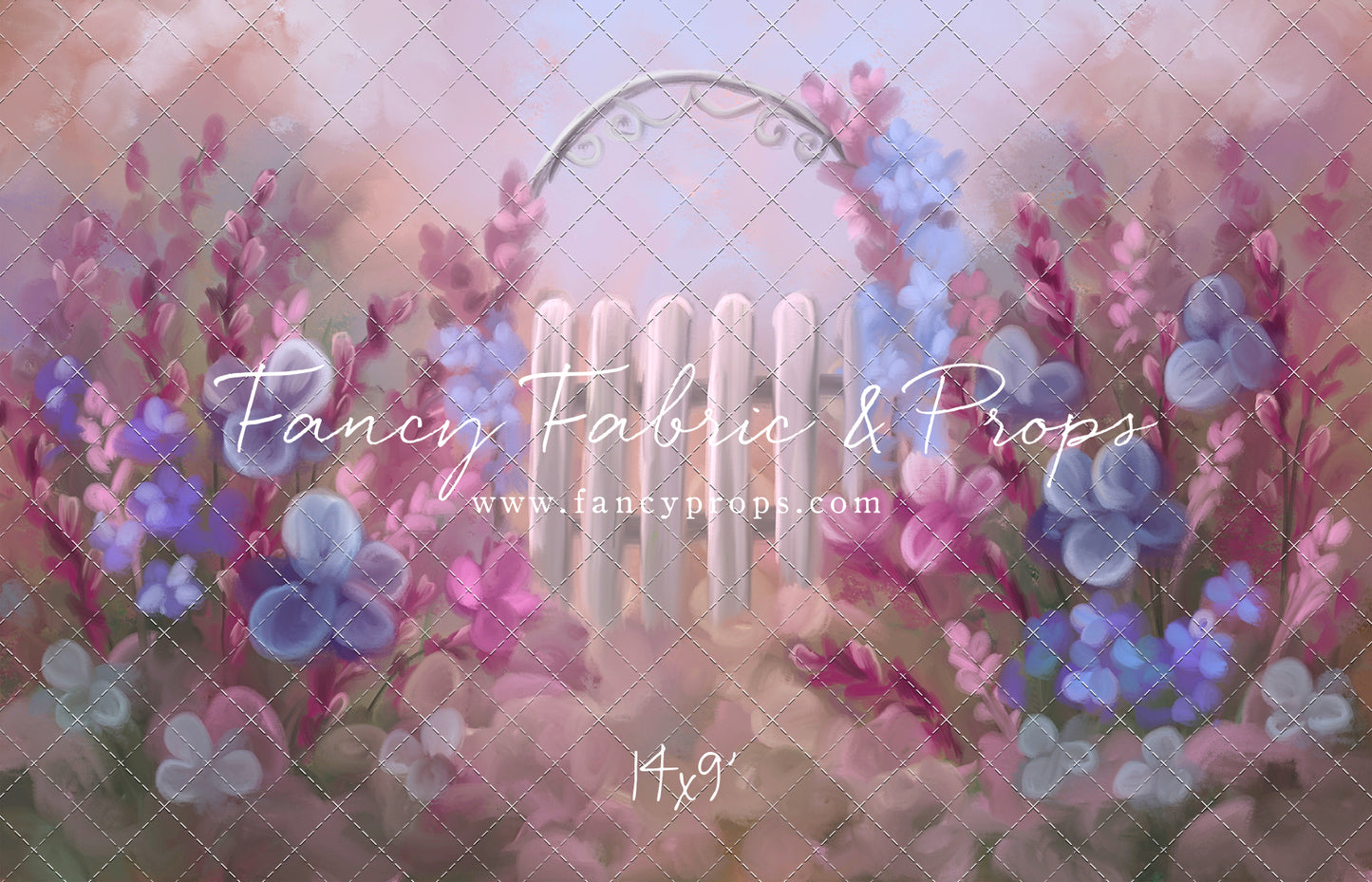 Romantic Gate Blooms