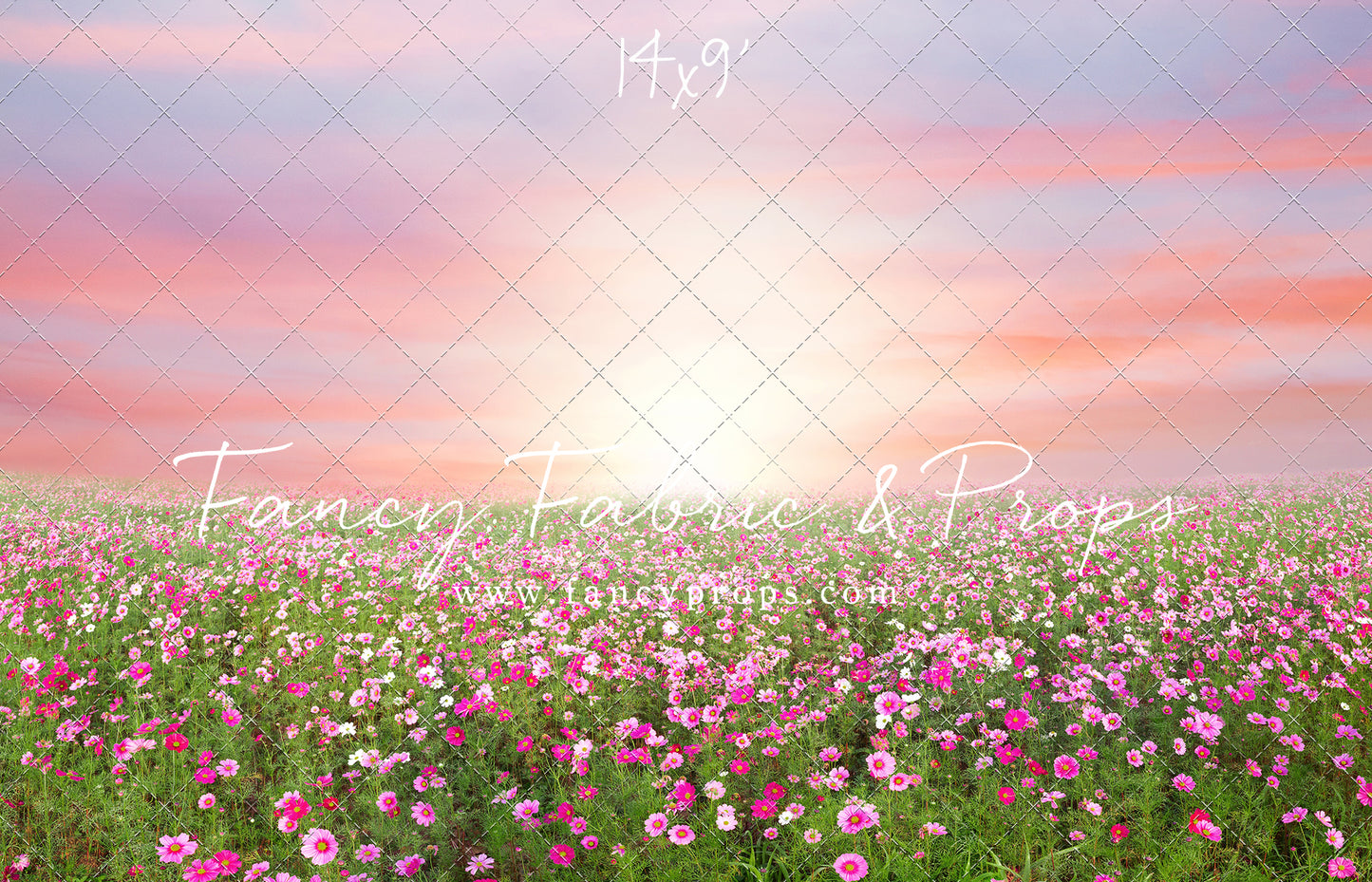 Rosy Wildflower Stroll