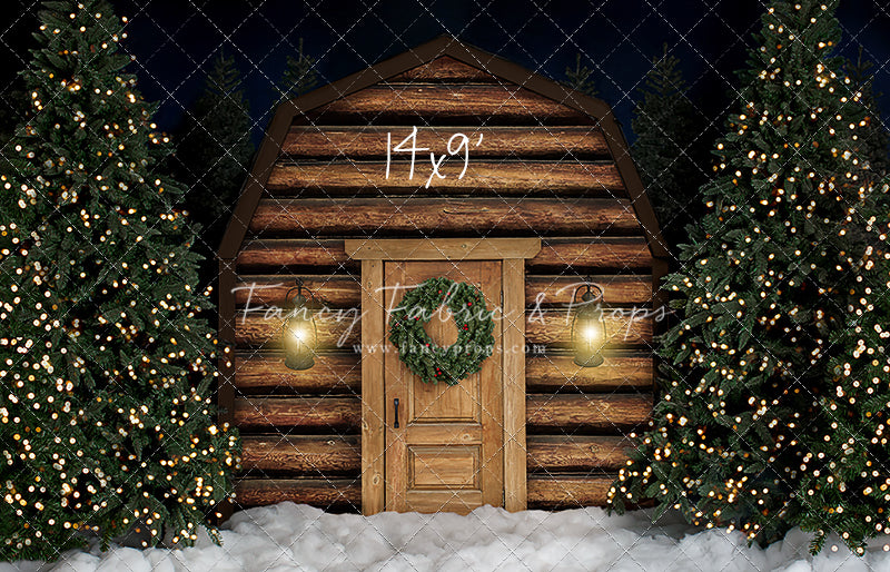 Snowy Christmas At The Cabin