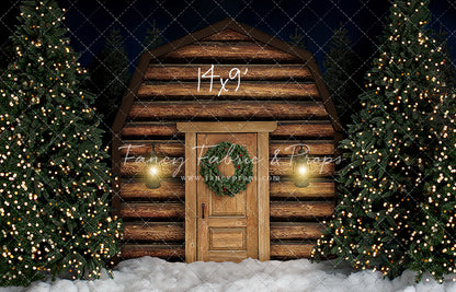 Snowy Christmas At The Cabin