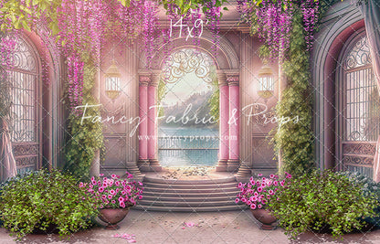 Romantic Wisteria Patio - With Sweep Option