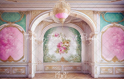 Floral Florence Parlor - With Sweep Option