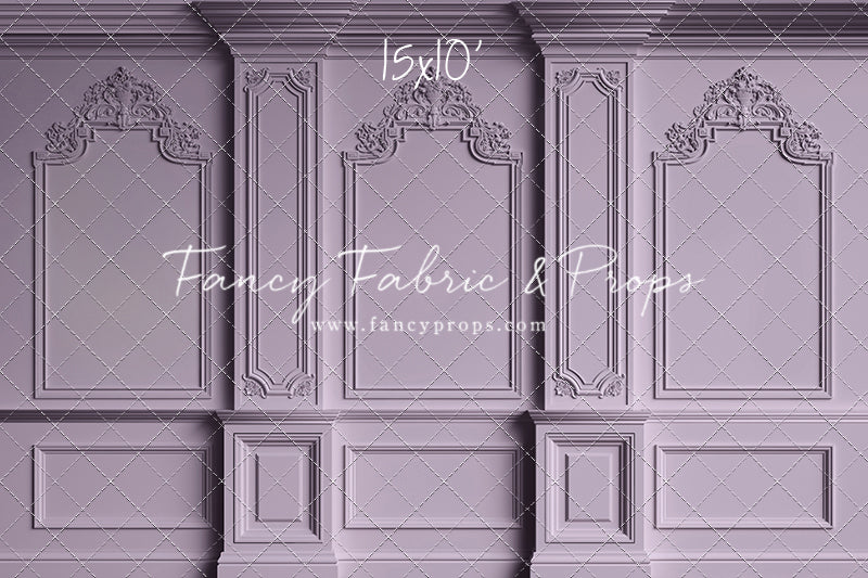 Classic Purple Victorian Wall - With Sweep Option