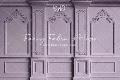 Classic Purple Victorian Wall - With Sweep Option