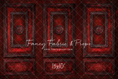 Crimson Antiqued Wall