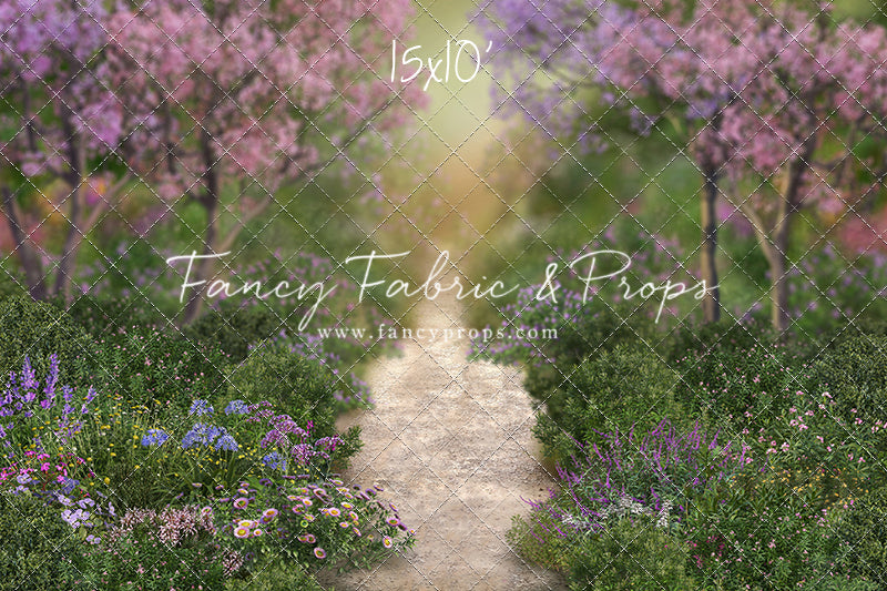 Dreamy Spring Path - With Sweep Option – Fancy Fabric & Props