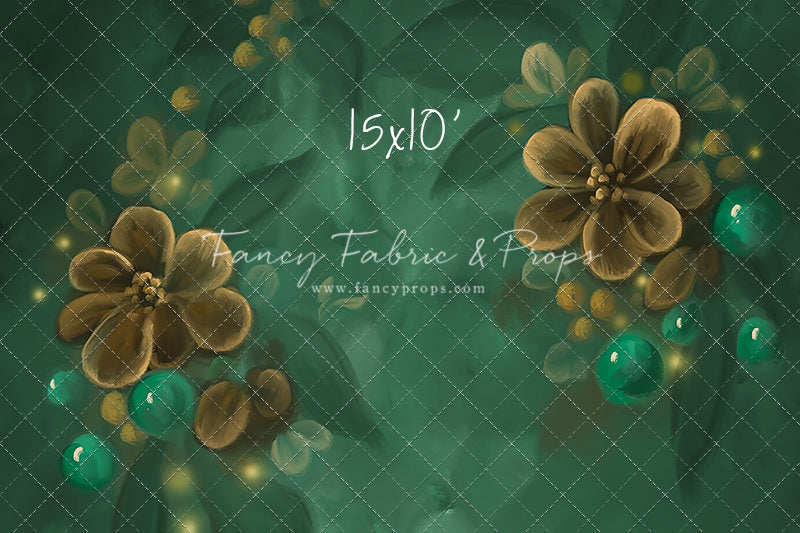 Emerald Winter Blooms