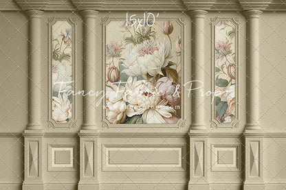 Enchanting Dream Taupe Wall - With Sweep Option