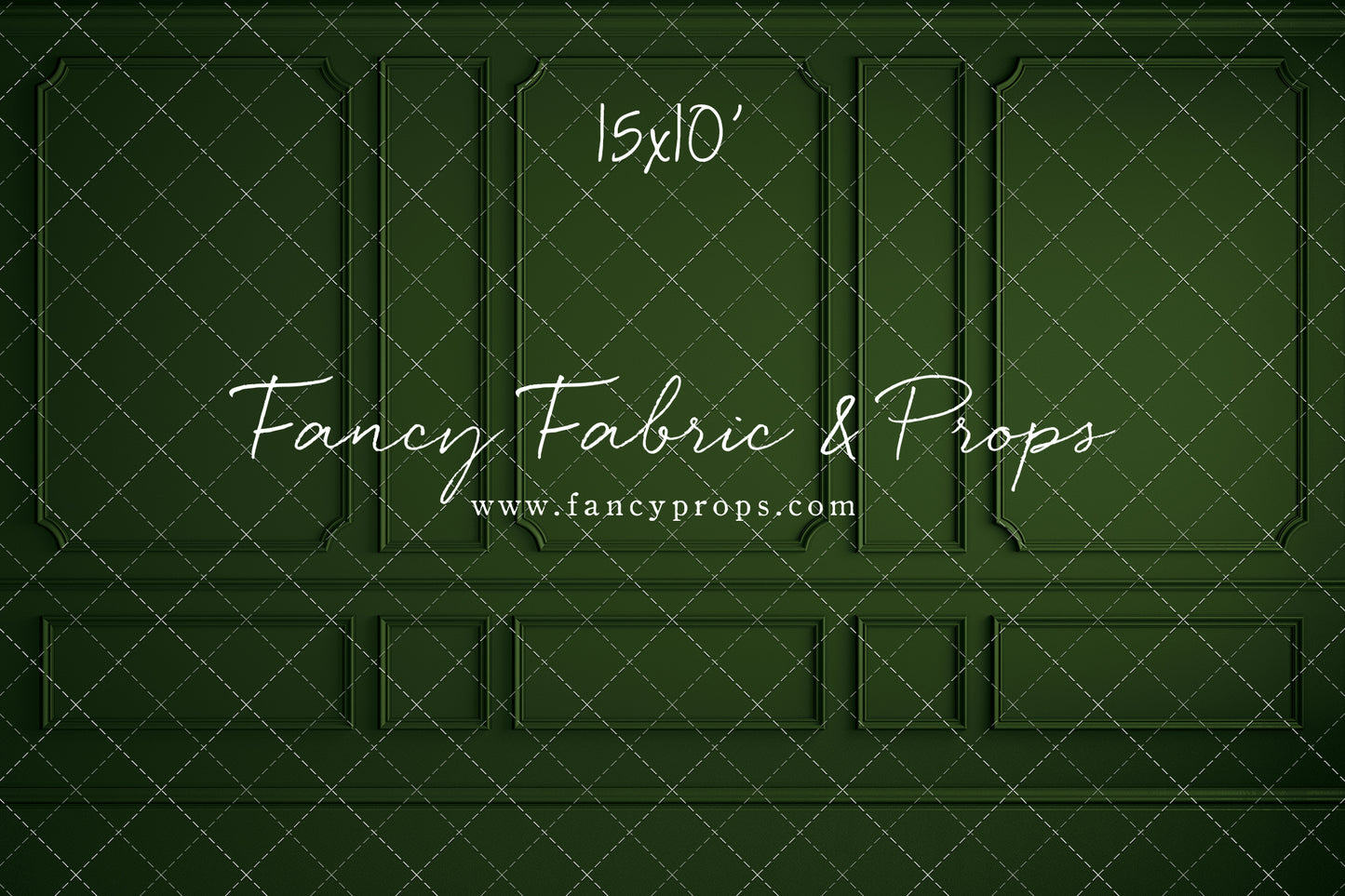 Green Wainscoting Wall