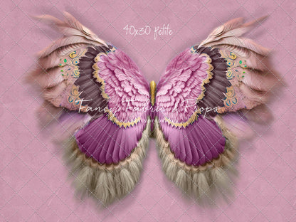 Shimmering Bronzed Feathers - Petite