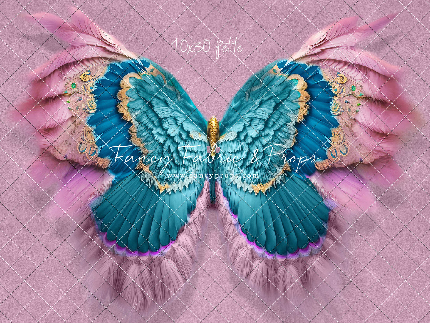 Shimmering Claudina Feathers - Petite